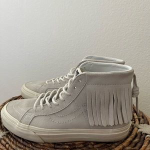 Vans Skate High Fringe Sneaker size 5.5
